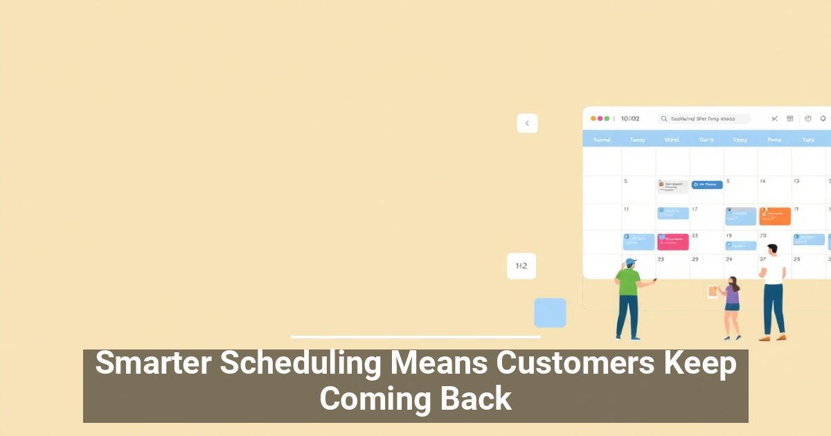 Smarter Scheduling Means Customers Keep Coming Back