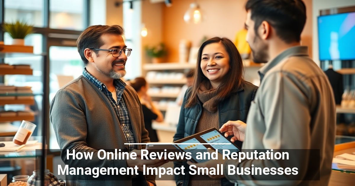 How Online Reviews and Reputation Management Impact Small Businesses