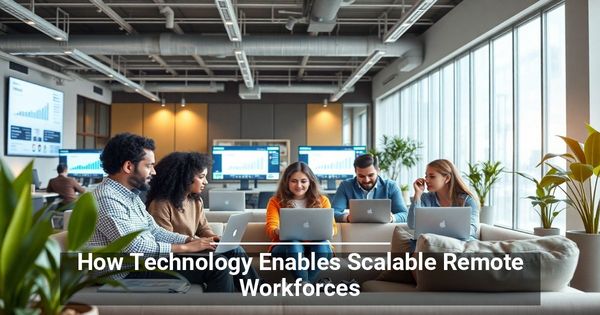 How Technology Enables Scalable Remote Workforces