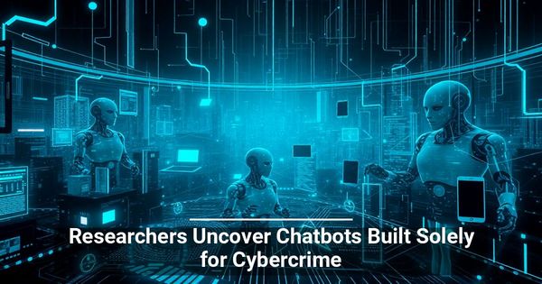 Researchers Uncover Chatbots Built Solely for Cybercrime
