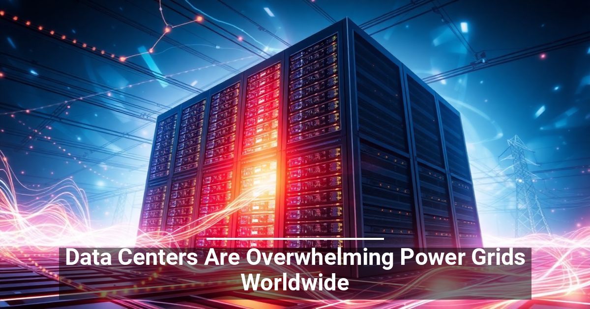 Data Centers Are Overwhelming Power Grids Worldwide